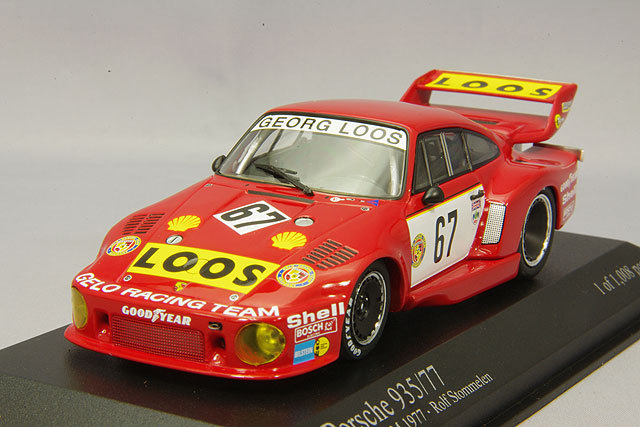 ミニチャンプス 1/43 ポルシェ 935/77 