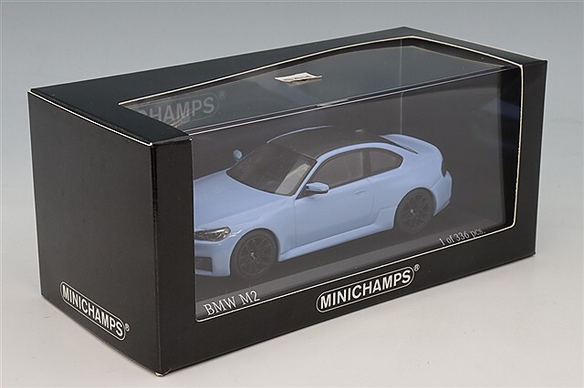 ミニチャンプス 1/43 BMW M2 2023 ブルー
