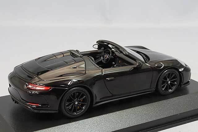 ミニチャンプス 1/43 ポルシェ 911 (991) スピードスター 2019 ブラック