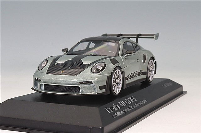 ミニチャンプス 1/43 ポルシェ 911 (992) GT3RS 2023 シルバー