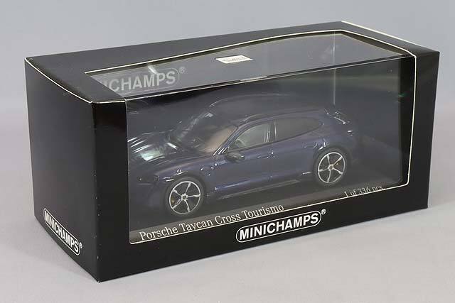 ミニカー　1/43 ポルシェ タイカン クロスツーリスモ ターボ S 2021(ブルーメタリック) [410069301] ミニチャンプス 1/43 ポルシェ タイカン クロスツーリスモ