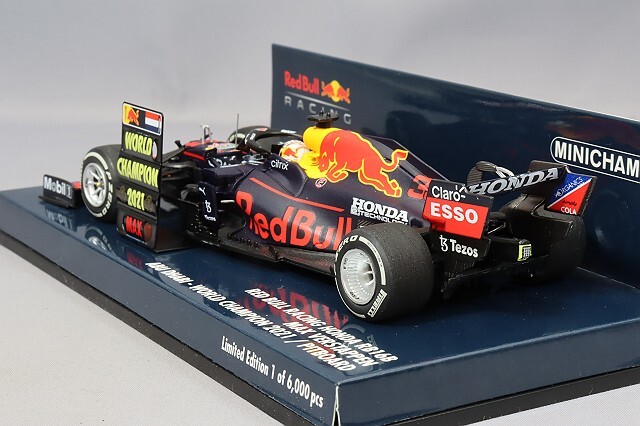 ミニチャンプス 1/43 レッドブル レーシング ホンダ RB16B 2021 F1