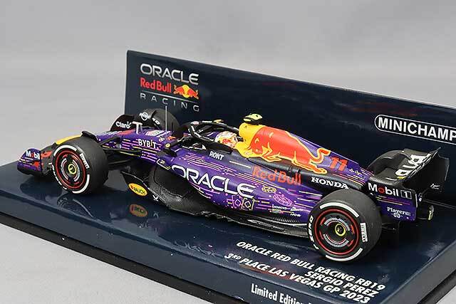 ミニチャンプス　1/43スケール オラクル レッドブル レーシング ホンダ ミニチャンプス 1/43 オラクル レッドブルレーシング ホンダ RB19 2023