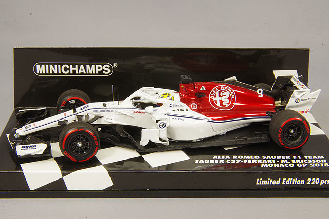 ミニチャンプス 1/43 アルファロメオ ザウバー F1 チーム フェラーリ