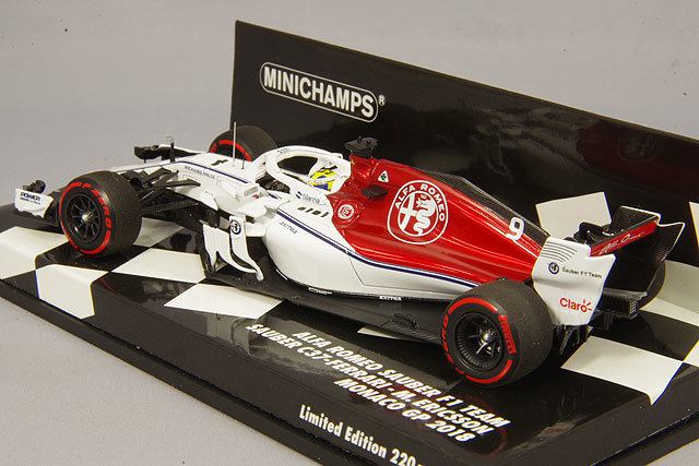 ミニチャンプス 1/43 アルファロメオ ザウバー F1 チーム フェラーリ