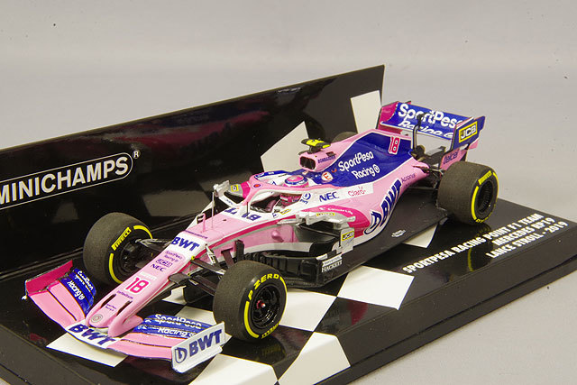 ミニチャンプス 1/43 スポーツペサ レーシング ポイント F1 チーム