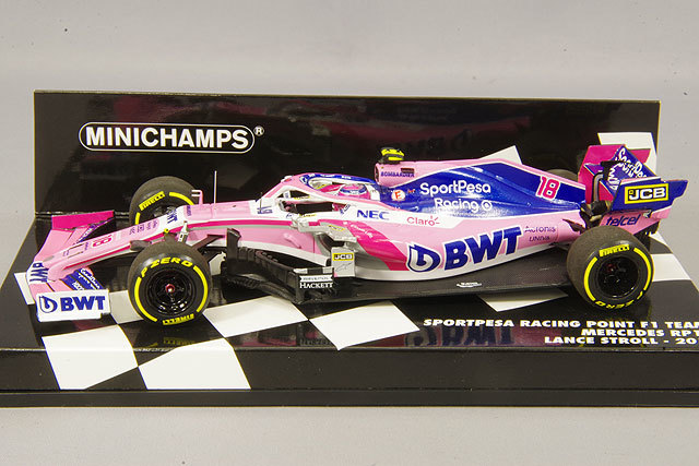 ミニチャンプス 1/43 スポーツペサ レーシング ポイント F1 チーム