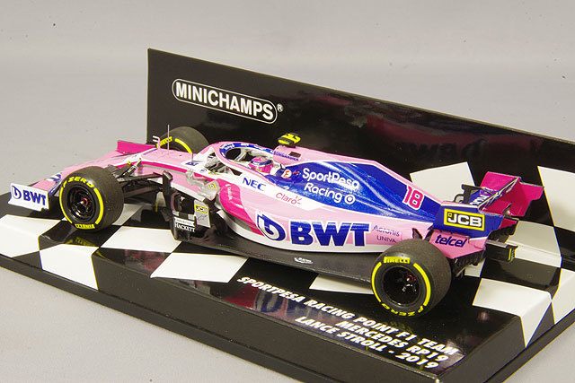 ミニチャンプス 1/43 スポーツペサ レーシング ポイント F1 チーム