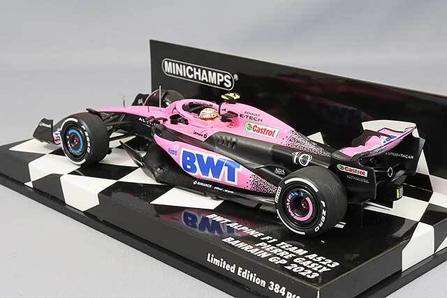 ミニチャンプス 1/43 BWT アルピーヌ F1 チーム A523 P.ガスリー 2023