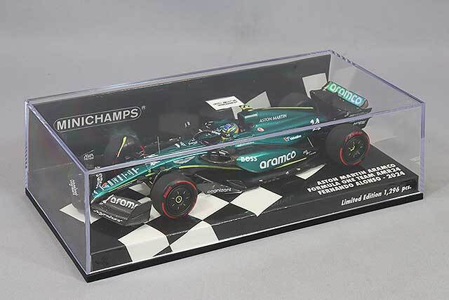 【中古】1/24 アストンマーティン アラムコ F1ミニカー AMR24 スパーク 1/43 アストンマーティン アラムコ F1チーム AMR24
