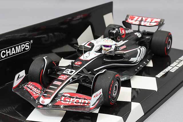 ミニチャンプス　1/43ケビン　マグヌッセン　3台セット ミニチャンプス 1/43 マネーグラム ハース F1チーム VF-24 K