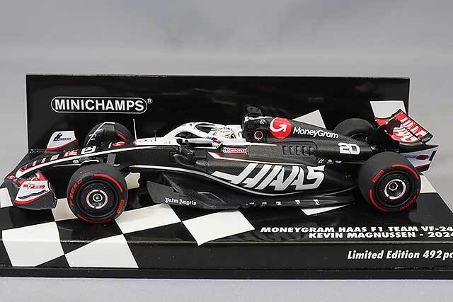 ミニチャンプス　1/43ケビン　マグヌッセン　3台セット ミニチャンプス 1/43 マネーグラム ハース F1チーム VF-24 K