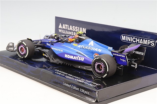 ミニチャンプス 1/43 ウィリアムズ レーシング FW47 2025 F1 中国GP