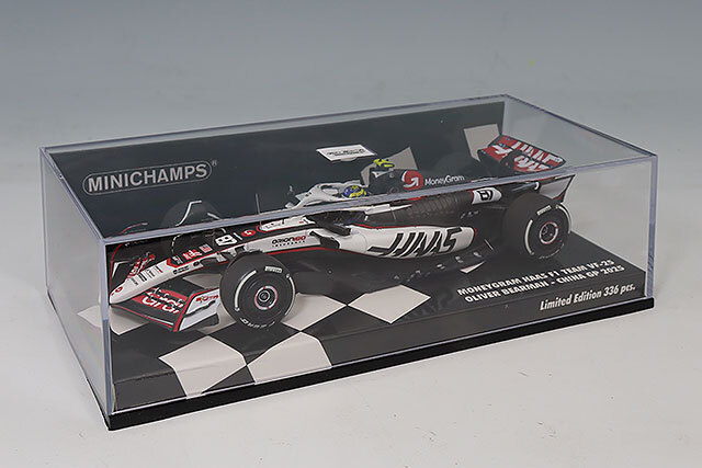 ミニチャンプス 1/43 マネーグラム ハース F1チーム VF-25 2025 中国GP