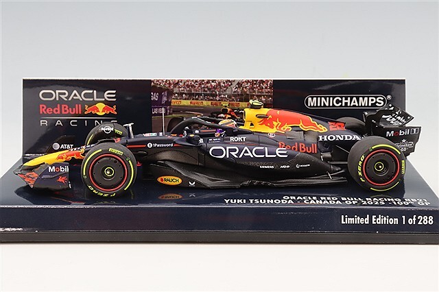 ミニチャンプス 1/43 オラクル レッドブルレーシング RB21 2025 F1