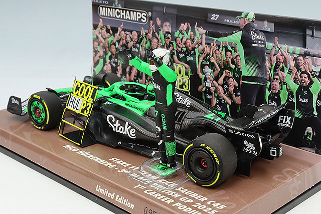 ミニチャンプス 1/43 ステーク F1チーム キック ザウバー C45 N