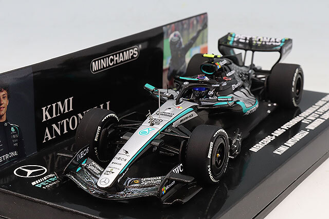ミニチャンプス 1/43 メルセデス-AMG ペトロナス F1チーム W17 日本GP