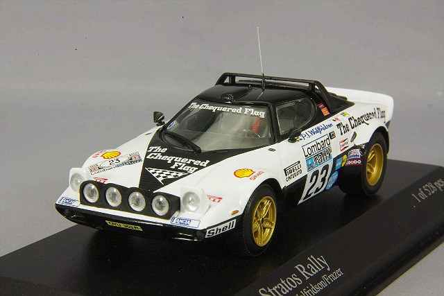 ミニチャンプス 1/43 ランチア ストラトス ラリー 