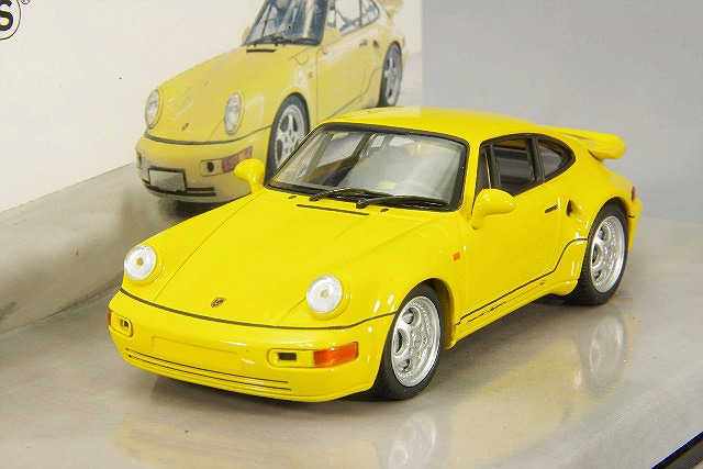 ミニチャンプス 1/43 ポルシェ 911 ターボ S 3.3 (964
