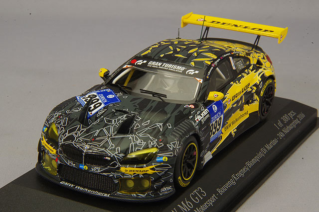 ミニカー MINICHAMPS BMW M6 GT3 2016 1/43 ミニチャンプス 1/43 BMW M6 GT3 