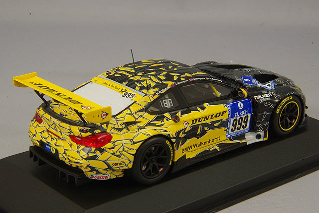 BMW アルピナ B6 GT3 ニュル 2009 ミニカー ミニチャンプス 43 BMW Alpina B6 GT3 ニュル '09 ミニカー ミニチャンプス43