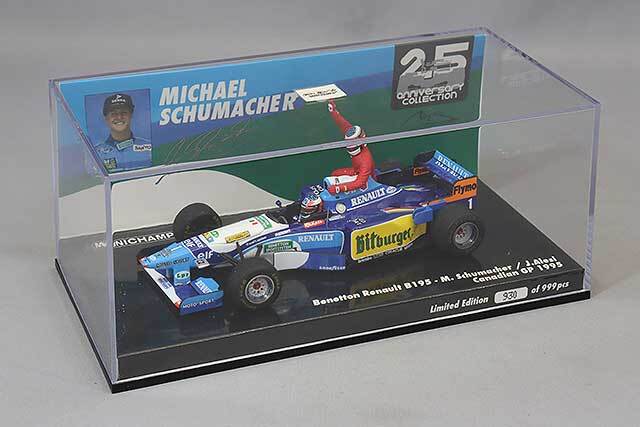 ミニチャンプス 1/43 ベネトン ルノー B195 F1 1995 カナダGP #1 M