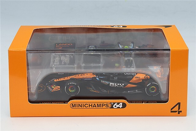 ミニチャンプス 1/64 マクラーレン F1チーム MCL39 2025 F1 アブダビGP