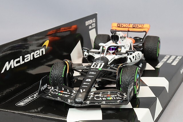 ミニチャンプス 1/43 マクラーレン F1チーム MCL60 2023 F1 モナコGP 