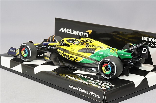 ミニチャンプス 1/43 マクラーレン F1チーム MCL38 2024 F1