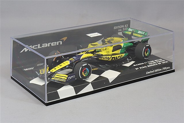 ミニチャンプス 1/43 マクラーレン F1チーム MCL38 2024 F1