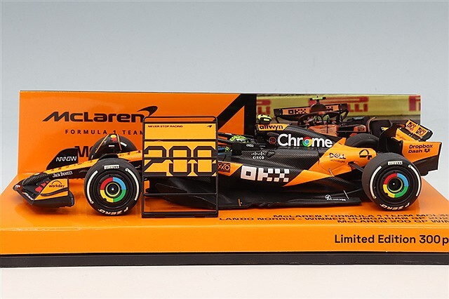 ミニチャンプス 1/43 マクラーレン F1チーム MCL39 2025 F1 ハンガリー