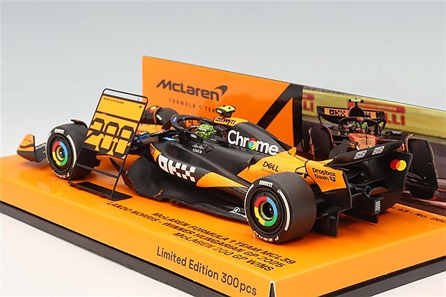 ミニチャンプス 1/43 マクラーレン F1チーム MCL39 2025 F1 ハンガリー