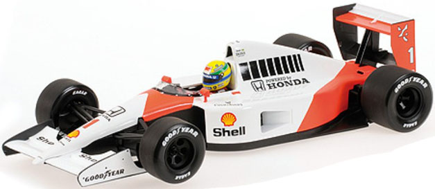 1/18 ミニチャンプス　マクラーレンホンダ　MP4/6 セナ 1/18 マクラーレン ホンダ MP4/6 日本GP 1991年 #1 （アイルトン