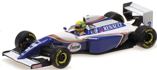 予約品】 ミニチャンプス 1/64 ウィリアムズ ルノー FW16 F1 1994