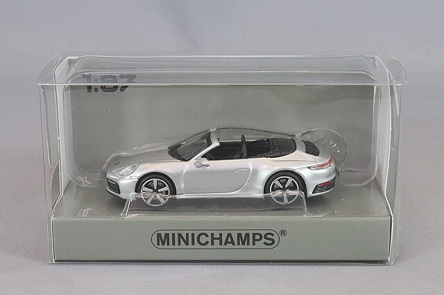 ミニチャンプス 1/87 ポルシェ 911 (992) カレラ 4S カブリオレ 2019