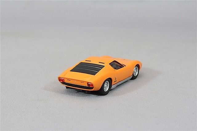 ミニチャンプス 1/87 ランボルギーニ ミウラ 1966 オレンジ