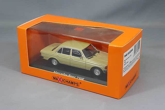 マキシチャンプス 1/43 メルセデスベンツ (W123) 230E 1982 ベージュ