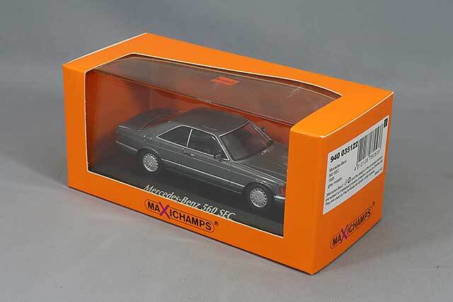 マキシチャンプス 1/43 メルセデスベンツ 560SEC 1980 W126