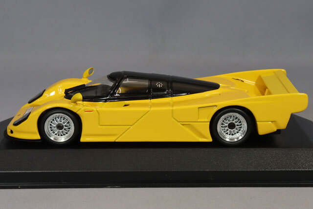 マキシチャンプス 1/43 ポルシェ ダウアー 962 GT 1994 イエロー