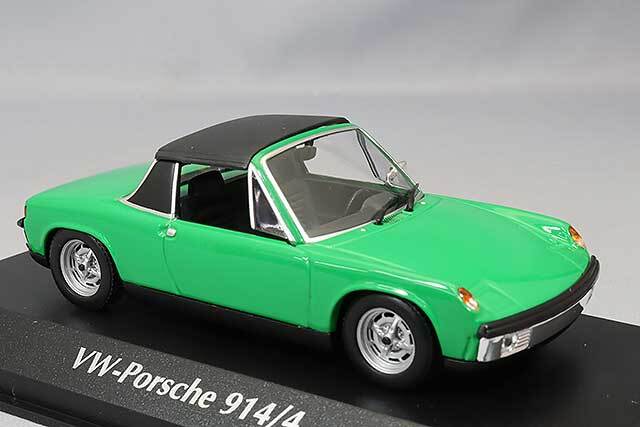 マジェ！ マキシチャンプス 1/43 ポルシェ 914/4 1972 グリーン