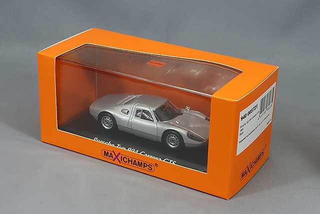 マキシチャンプス 1/43 ポルシェ 904 1964 シルバー