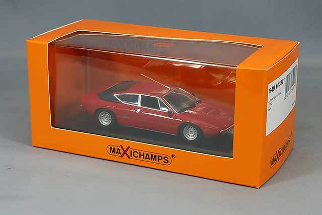 マキシチャンプス 1/43 ランボルギーニ ウラッコ 1974 レッドメタリック