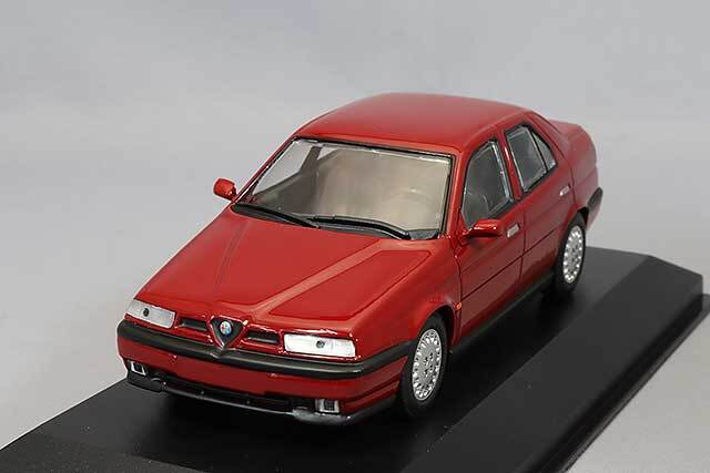 マキシチャンプス 1/43 アルファ ロメオ 155 1992 レッド