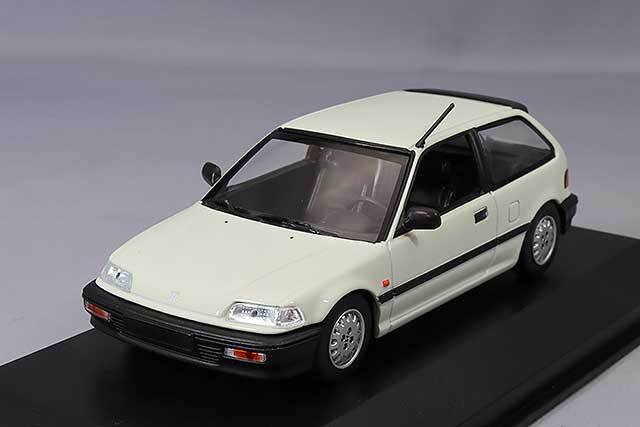 マキシチャンプス 1/43 ホンダ シビック 1990 ホワイト