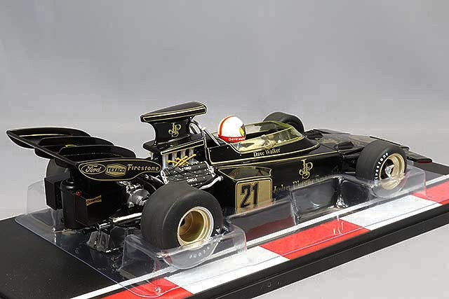 サンスター１／1８　ロータス・フォード７２Ｄ　ＪＰＳ　フィッテパルディ　中古品 サンスター1／18 ロータス・フォード72D JPS フィッテパルディ