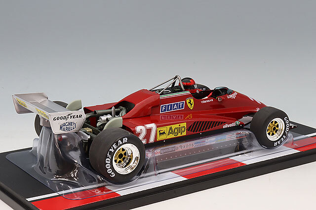 モデルカーグループ 1/18 フェラーリ 126C2 F1 1982 ベルギーGP #27
