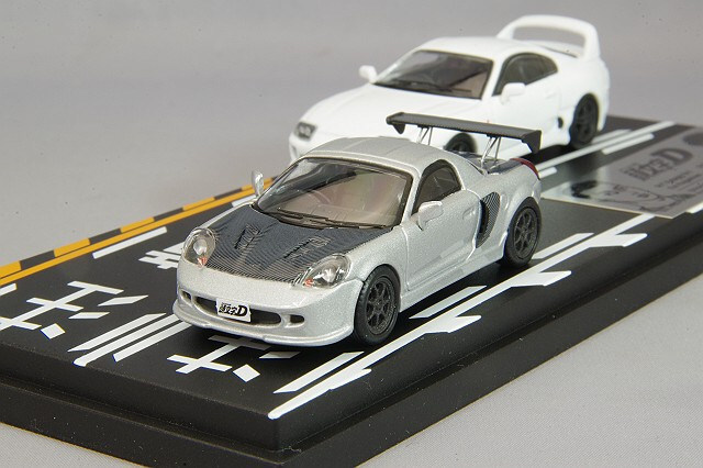 モデラーズ 1/64 頭文字D セットVol.5 トヨタ MR-S 小柏カイ