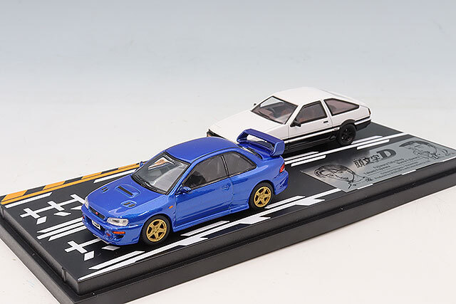 モデラーズ 1/64 頭文字D セットVol.22 藤原拓海 トレノ(AE86) & 藤原