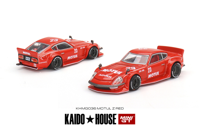 ミニカー KAZU Amazon.com: MINI GT Datsun Fairlady Z Kaido GT V2#1 Green