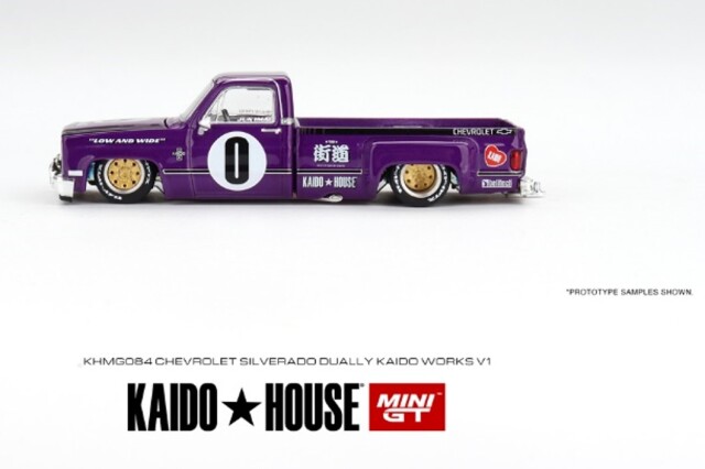 KAIDO HOUSE x TSM ミニGT 1/64 シボレー シルバラード デューリー